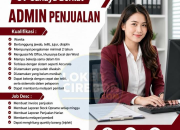 Lowongan Kerja Admin Penjualan di CV Cahaya Berkat Terbaru 2026