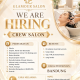 Lowongan Kerja Crew Salon di Glamour Salon Terbaru 2026