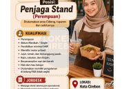 Lowongan Kerja Penjaga Stand (F&B) CidengTerbaru 2026 – Minimal SMP