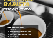 Lowongan Kerja Parttime Barista Heyho Eatery 2026 untuk SMA/SMK dan Mahasiswa
