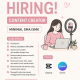 Lowongan Kerja Content Creator di Pasar Cikurubuk Tasikmalaya (Minimal SMA/SMK)