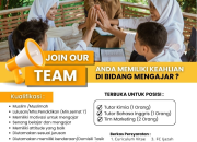 Lowongan Kerja Rumah Belajar Enspire Learning Tasikmalaya Terbaru 2026