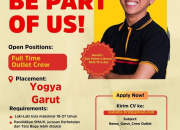 Lowongan Kerja Outlet Crew KABOBS Premium Kebab Yogya Garut 2026