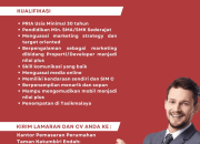Lowongan Kerja PT Bangun Bumi Parahyangan Tasikmalaya Terbaru 2026