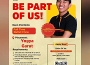 Lowongan Kerja Full Time Outlet Crew – KABOBS Premium Kebab (Penempatan Yogya Garut) 2026