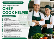 Lowongan Kerja Chef & Cook Helper di Tsurayya Cafe & Resto Terbaru 2026 2026
