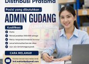 Lowongan Kerja Admin Gudang PT Maktal Distribusi Pratama Terbaru 2026 – Minimal SMA/SMK Sederajat