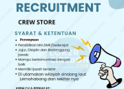 Lowongan Kerja Crew Store Master Optik Sindang Laut Terbaru 2026