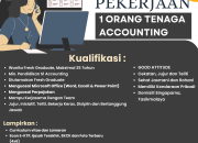 Lowongan Kerja Tenaga Accounting CV. Wijaya Family Tasikmalaya 2026