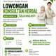 Lowongan Kerja Konsultan Herbal PT. Heksa Artha Sakti Tasikmalaya 2026
