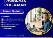 Lowongan Kerja Admin Online Tasikmalaya Terbaru 2026