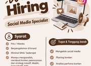 Lowongan Kerja Social Media Specialist Jambrella Terbaru 2026