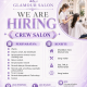 Lowongan Kerja Crew Salon Glamour Salon Tasikmalaya 2026