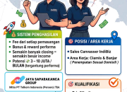 Lowongan Kerja Sales Internet IndiBiz (Canvasser) Ciamis & Banjar – Peluang Karir Terbaru 2026