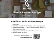 Lowongan Kerja Senior Fashion Design Kalisha Tasikmalaya Terbaru 2026