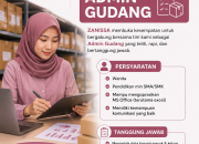 Lowongan Kerja Admin Gudang di Zanissa Tasikmalaya Terbaru 2026