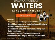 Lowongan Kerja Waiters di Bamboo Beach & Bar, Pangandaran 2026