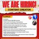 Lowongan Kerja Content Creator Supernova Inti Synergy Terbaru 2026