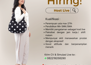 Lowongan Kerja Host Live Streaming Terbaru 2026: Penempatan Rajapolah, Tasikmalaya