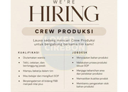 Lowongan Kerja Crew Produksi di Lauva Chocolate Terbaru 2026, Terbuka untuk Lulusan SMA/SMK Sederajat