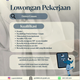 Lowongan Kerja Apotek dan Klinik Pratama DR Tasikmalaya 2026: Dokter Umum & Tenaga Teknik Kefarmasian (TTK)