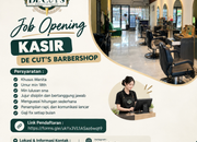 Lowongan Kerja Kasir De Cut’s Barbershop Tasikmalaya 2026
