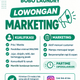 Lowongan Kerja Marketing di Bobo Laundry September 2026
