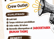 Lowongan Kerja Crew Outlet DAWA Minuman Rempah (Penempatan JABODETABEK) 2026