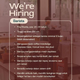 Lowongan Kerja Barista, Kitchen, & Finance Admin Tedja Coffee Terbaru 2026