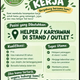Lowongan Kerja Helper / Karyawan Stand Outlet Bakpao Ijo Derasa Tasikmalaya Terbaru 2026