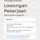 Lowongan Kerja Admin KOL Pamungkas Collection Tasikmalaya Terbaru September 2026