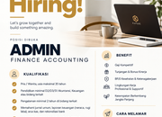 Lowongan Kerja Admin Finance Accounting Katsae Official Terbaru 2026