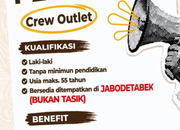 Lowongan Kerja Crew Outlet DAWA Minuman Rempah Jabodetabek Terbaru 2026