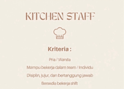 Lowongan Kerja Kitchen Staff di Kawaleaves 2026