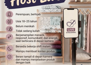 Lowongan Kerja Host Live Streaming di Abadi Bordir Kota Tasikmalaya Terbaru 2026