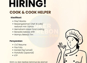 Lowongan Kerja Cook & Cook Helper D’ Nissa Cafe 2026