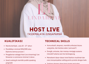 Lowongan Kerja Host Live Linda Hijab Tasikmalaya Singaparna 2026