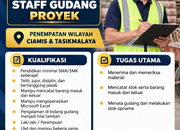 Lowongan Kerja Staff Gudang Proyek Medina Group Ciamis & Tasikmalaya Terbaru 2026